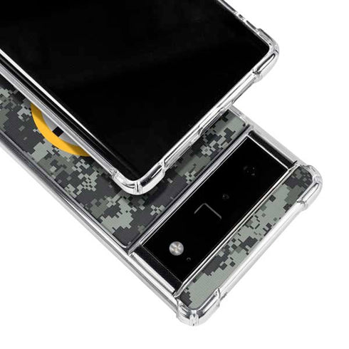 NHL Boston Bruins Camo Google Pixel 6 Clear Case